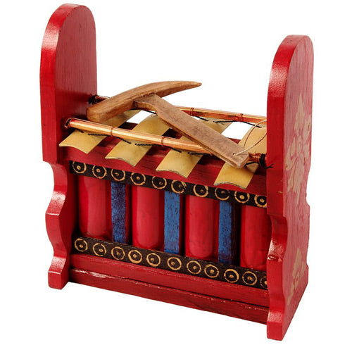 Small Gamelan Musical Instrument with 4 Keys