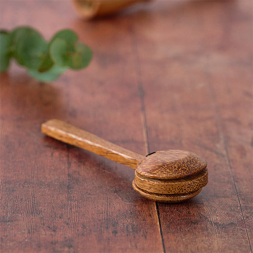 The front of the Burfi Coconut Castanet