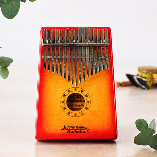 Gecko Kalimba Sunburst (17 Note) Front