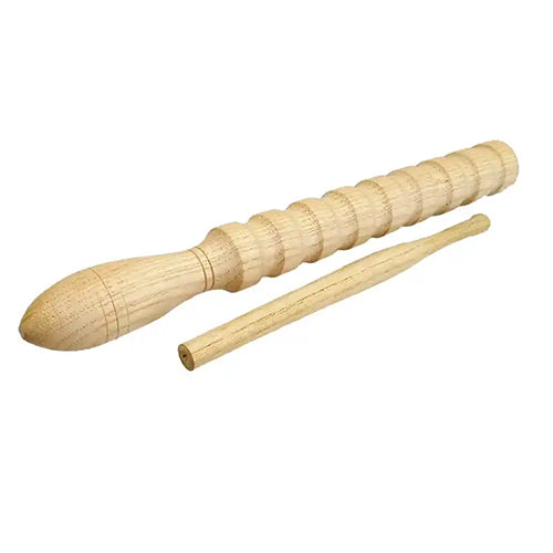 solid matsu guiro stick with rasp