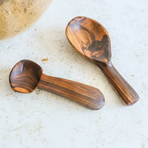 Handcrafted Nyeri wood spice spoons