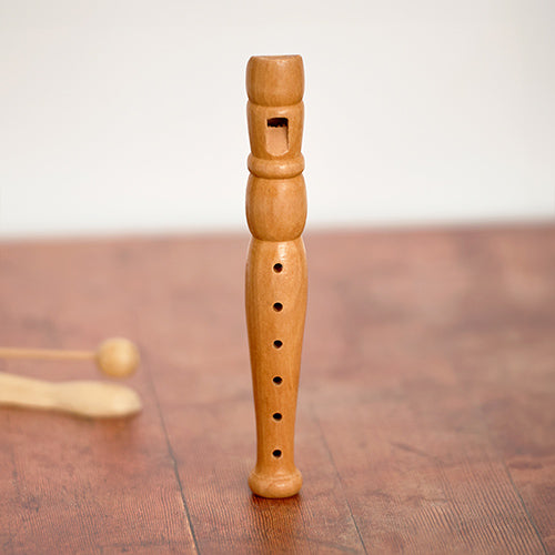 Plain multicoloured matsu flute recorder