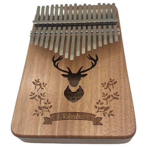 Shika Wooden Kalimba with white background