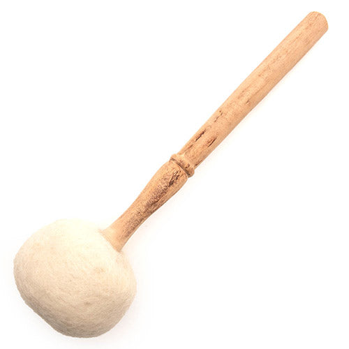 Solid Wood and Wool Mallet Beater