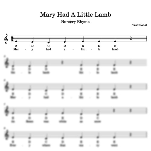 Humpty Dumpty Sheet Music Preview