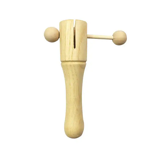 Solid Matsu pine wood T-Clacker 