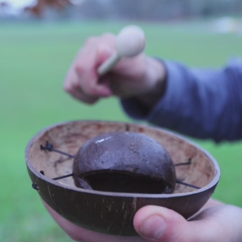 Coconut Husk Percussion Instrument Sound Demonstration