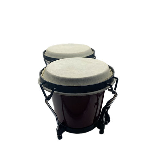 Solid Tuneable Bongos on White Background