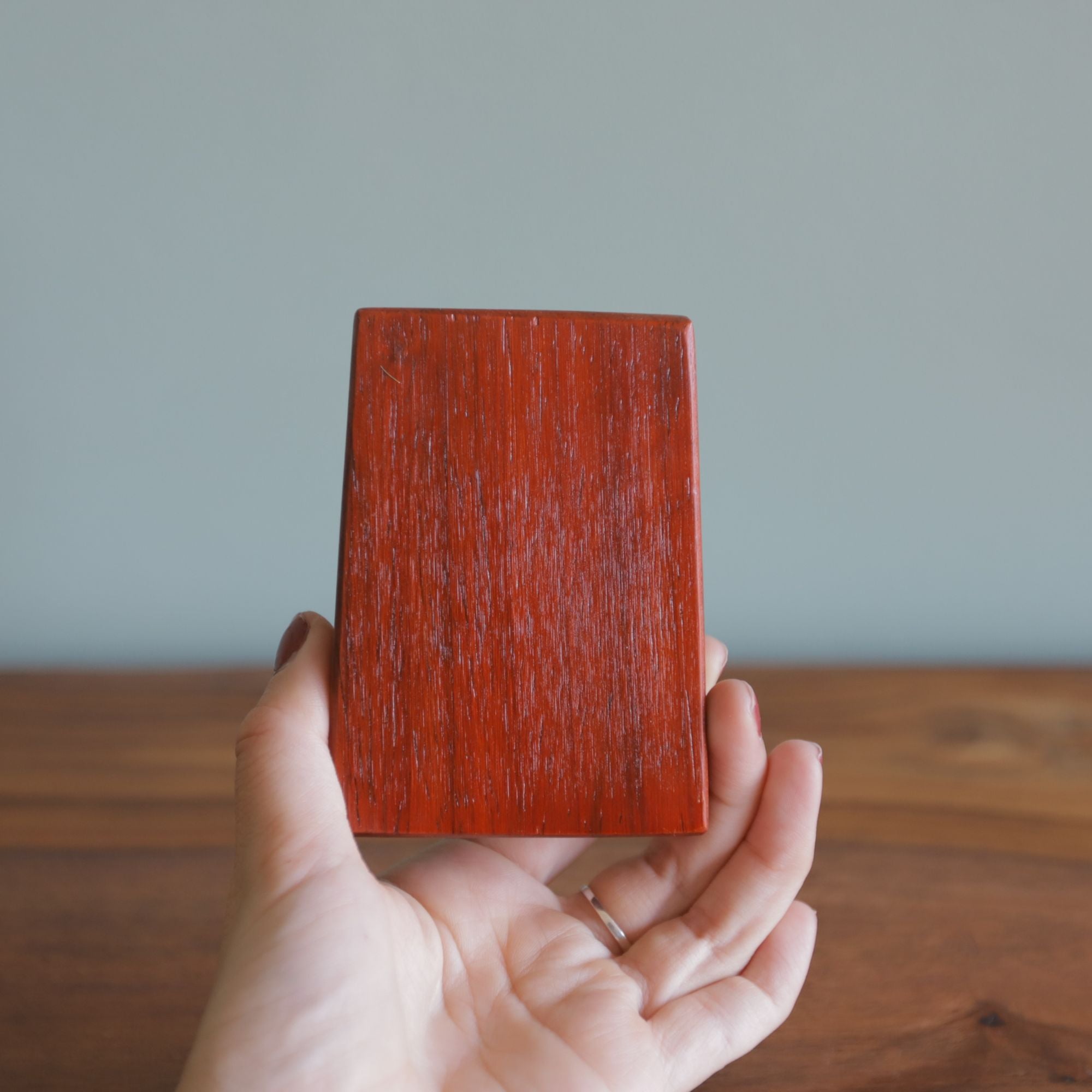 back of rose wood kalimba