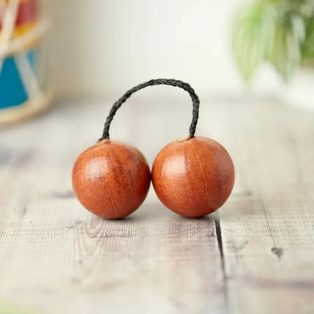 Natural gourd cas-cas shaker