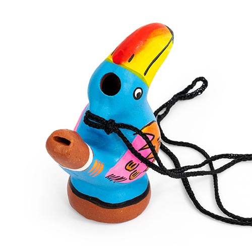 blue toucan bird whistle