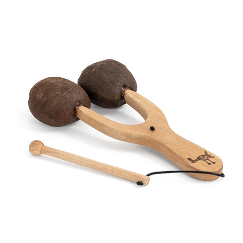 natural fruit husk agogo with beater