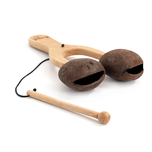 Balinese fruit husk musical instrument